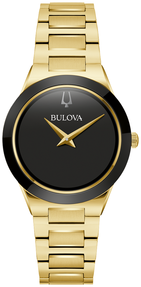 Bulova Millennia Ladies Gold Tone Watch 97L175