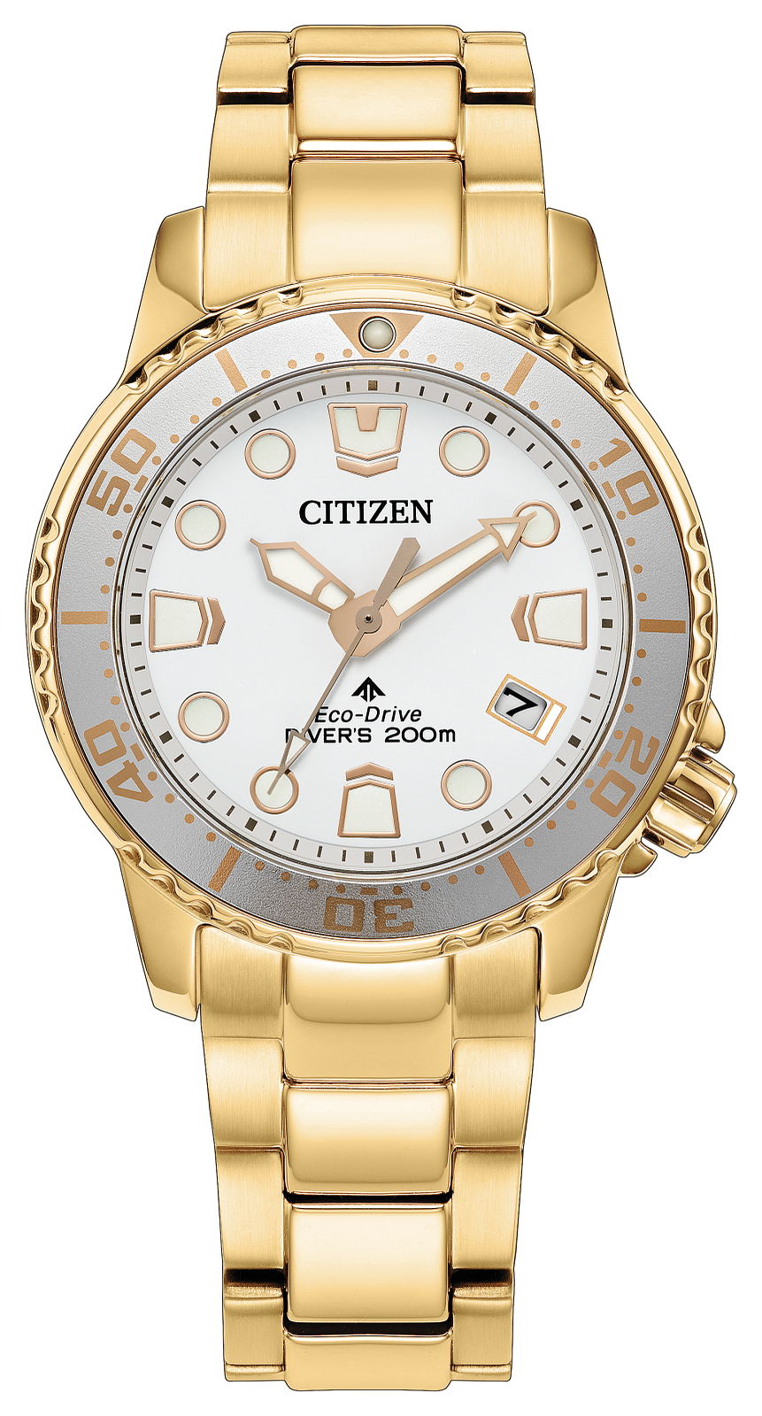 Citizen Promaster Dive Eco-Drive White Dial Womens Watch EO2029-54A
