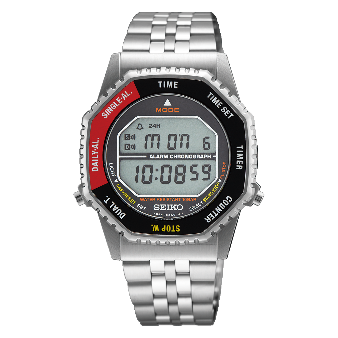 Seiko Essentials Digital Rotocall Men's Watch SMGG19