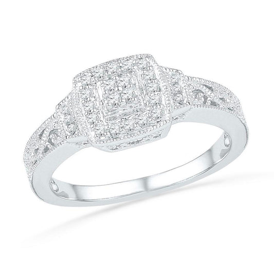 1/5ctw  Diamond 10k Gold Ring 100817