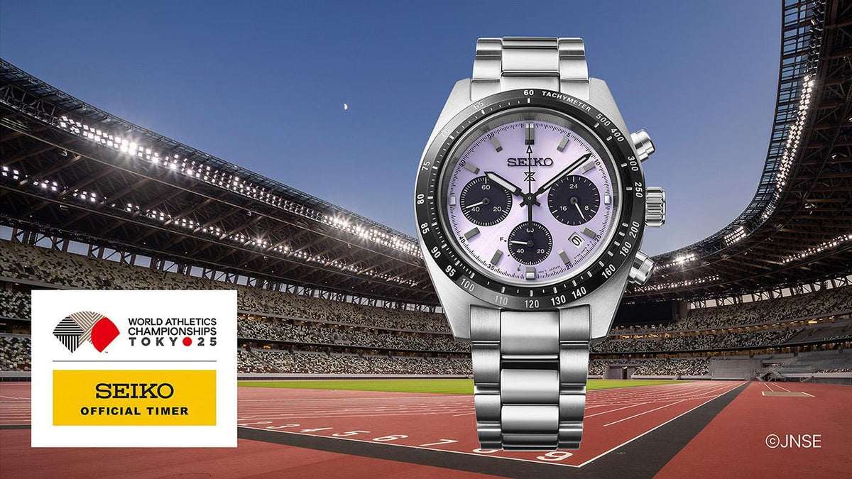 Seiko Prospex Speedtimer Solar Chronograph World Athletics Championships Tokyo 25 Limited Edition SSC955