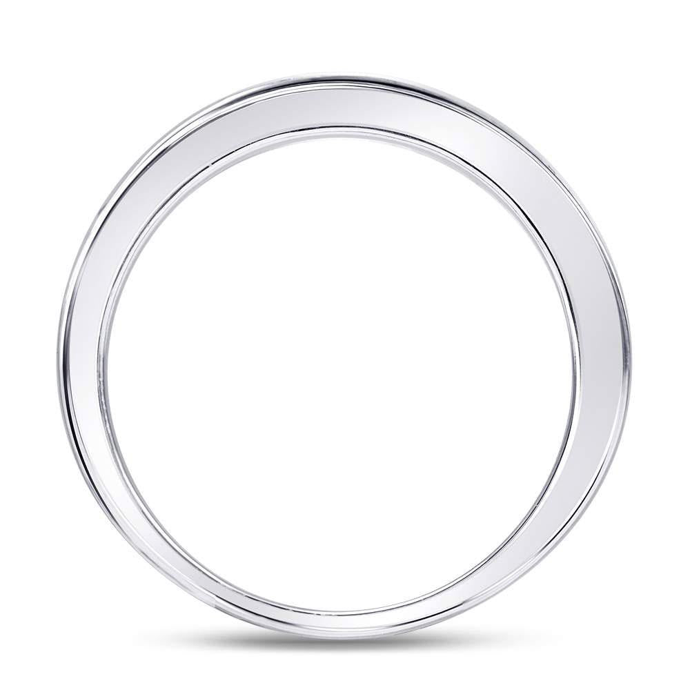 0.25ctw Diamond Wedding Womens Band 14k White Gold