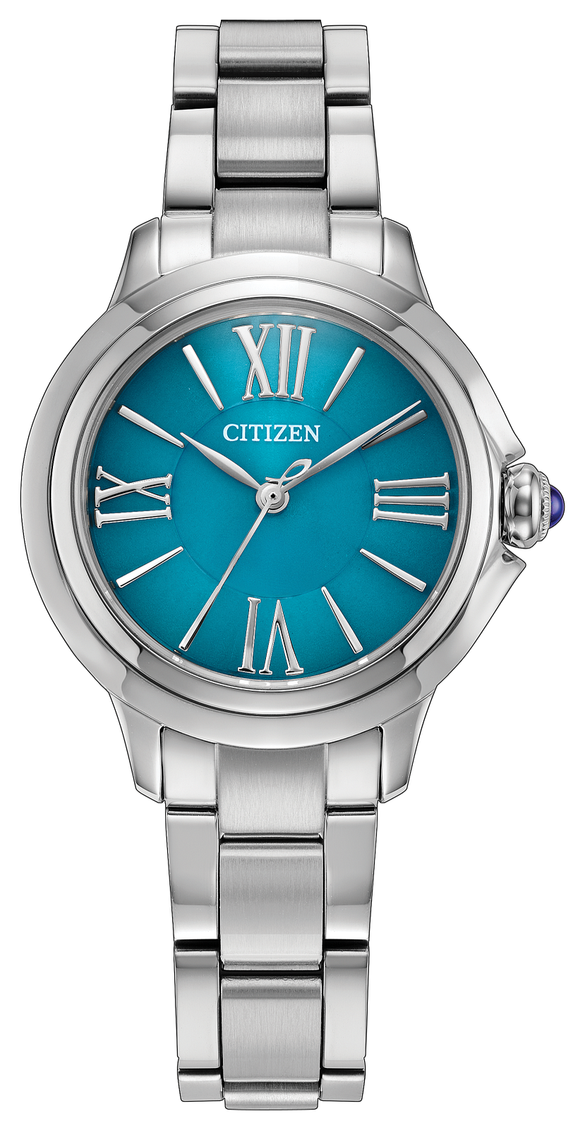 Citizen L Ceci Eco-Drive Blue Dial Womens Watch EM1161-55L