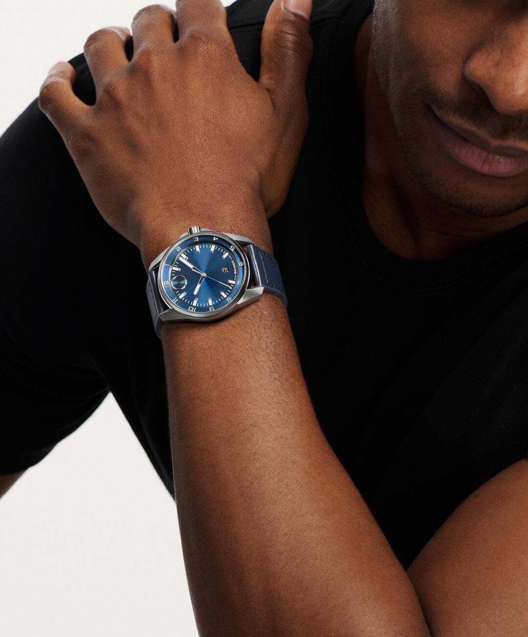 Movado Bold Verso S Blue Watch 3601389