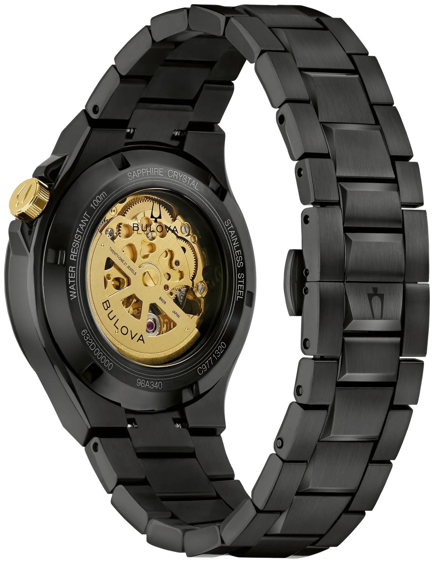 Bulova Maquina Automatic Watch 98A340