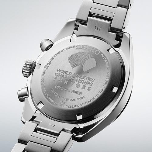 Seiko Prospex Speedtimer Solar Chronograph World Athletics Championships Tokyo 25 Limited Edition SSC955