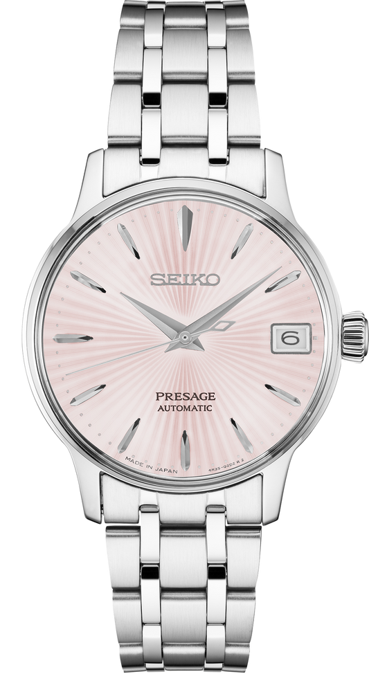 SEIKO Presage Automatic Women's Pink Dial Watch SRP839
