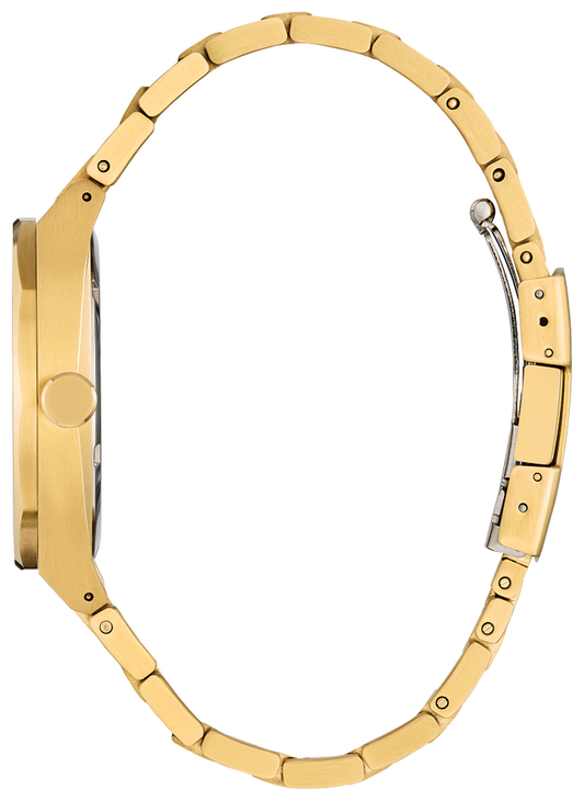 Citizen Sport Luxury Eco-Drive Gold tone Blue Dial Men's Watch BM7662-59L