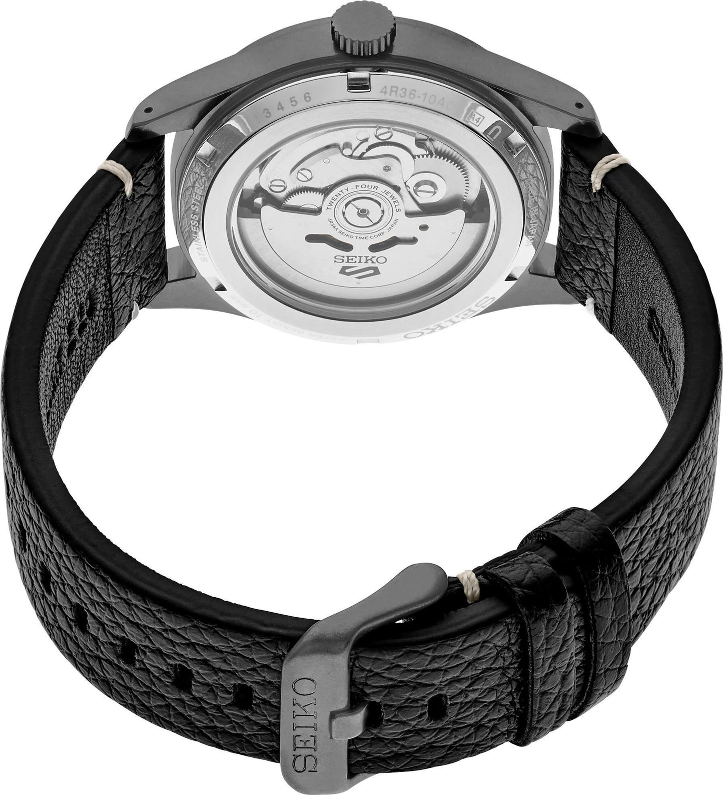 Seiko 5 Sports Automatic Black Dial Mens Watch SRPG41