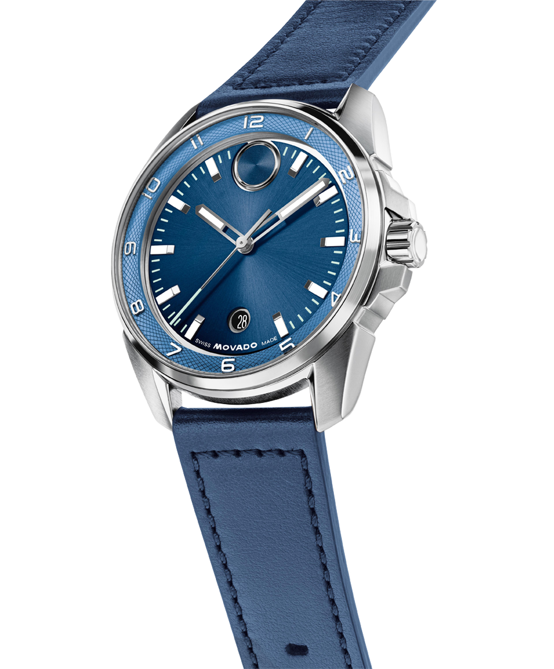 Movado Bold Verso S Blue Watch 3601389