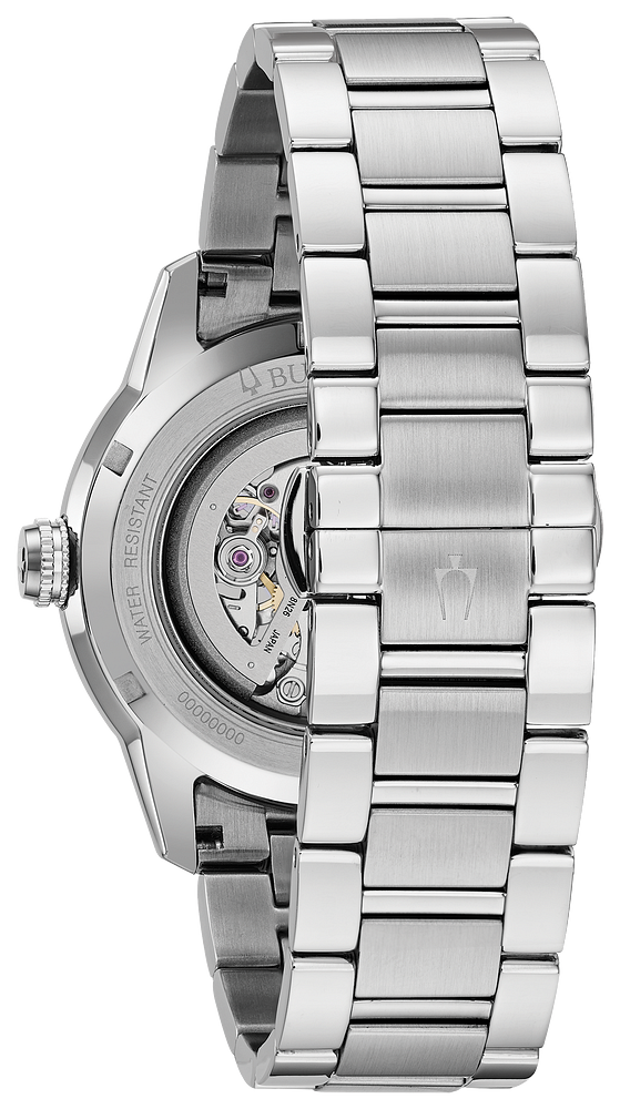 Bulova Sutton Automatic Full Skeleton Mens Watch 96A208