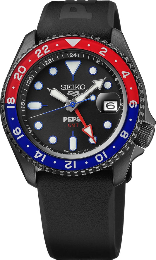 Seiko 5 Sport Automatic Pepsi Watch SSK047