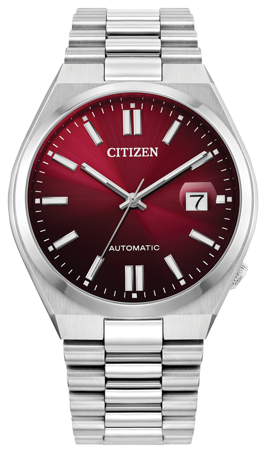 Citizen Tsuyosa Automatic Red Dial Mens Watch NJ0150-56W