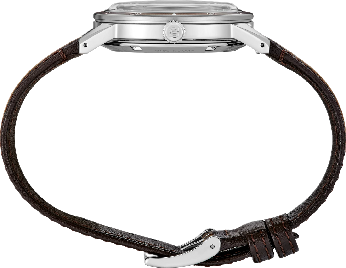 Seiko Presage Style60's Automatic Gold Dial Mens Watch SRPL75