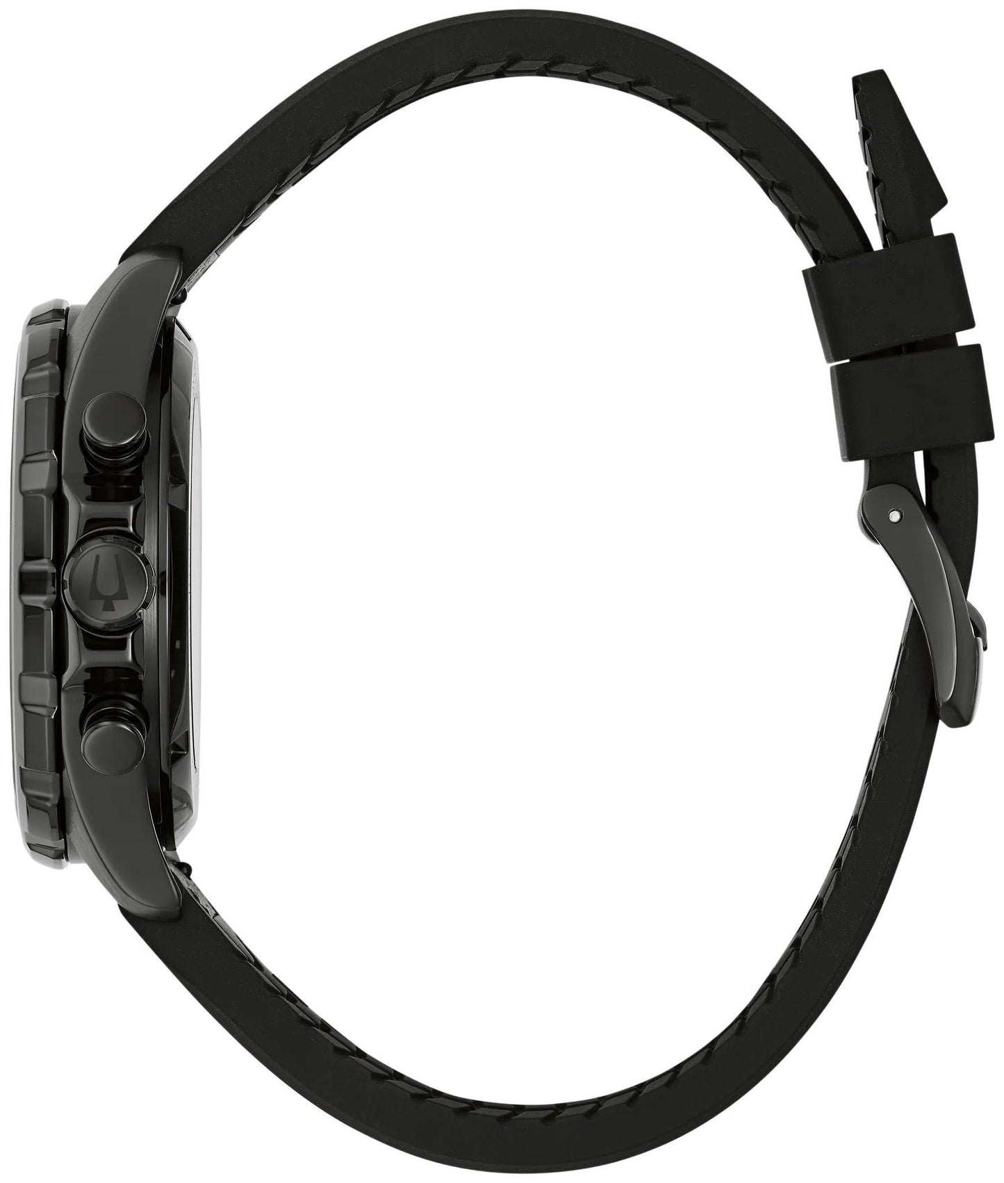 Bulova E1 Team Miami Marine Star Black Magen Dial Mens Quartz Watch 98B476