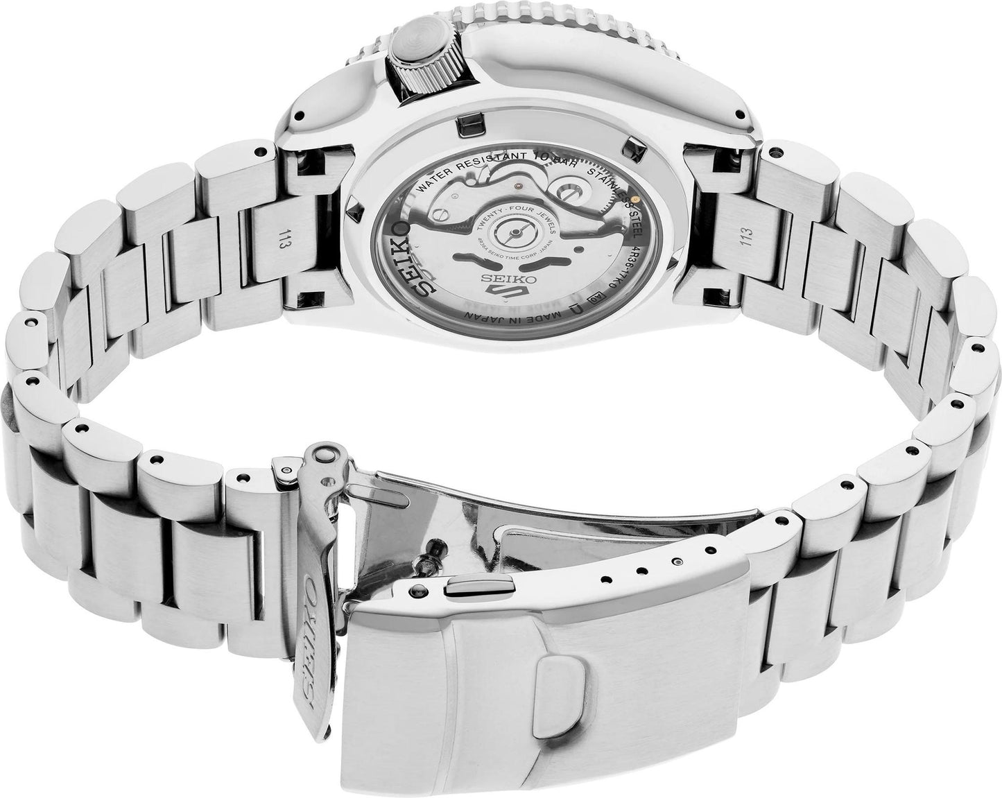 Seiko 5 Sports Automatic Mens Blue Dial Watch SRPL83