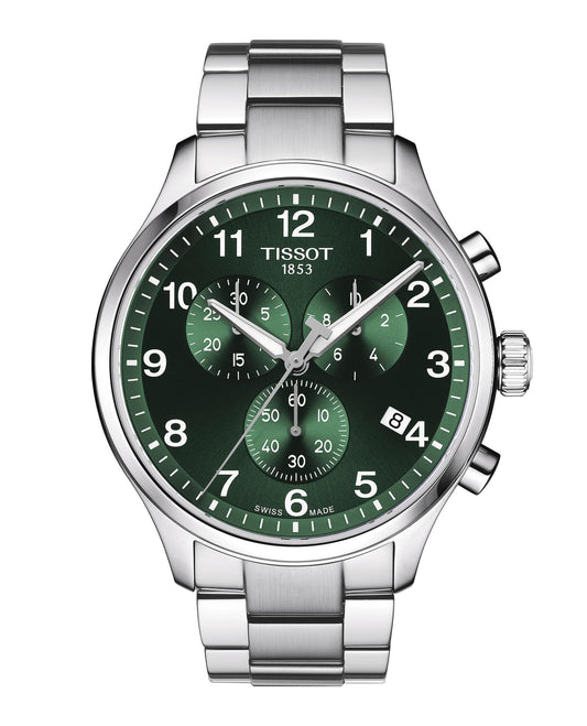 Tissot Chrono XL Classic Men's Watch Green Dial T1166171109200