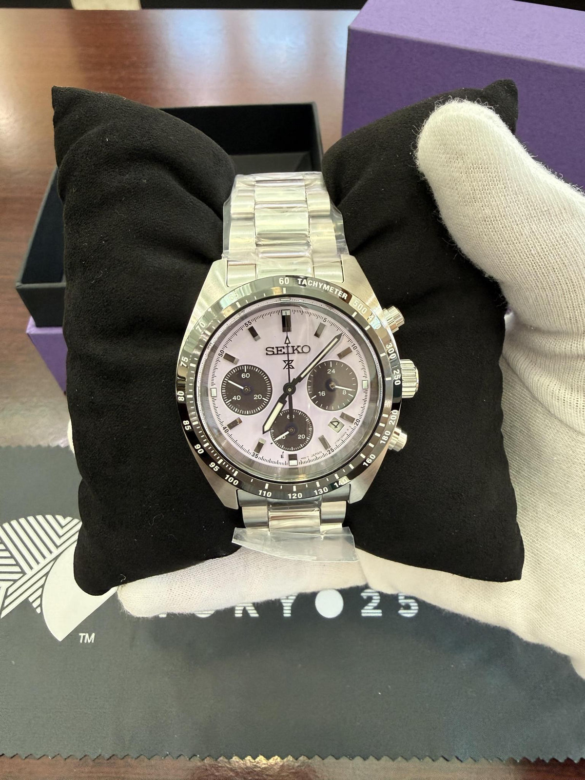 Seiko Prospex Speedtimer Solar Chronograph World Athletics Championships Tokyo 25 Limited Edition SSC955