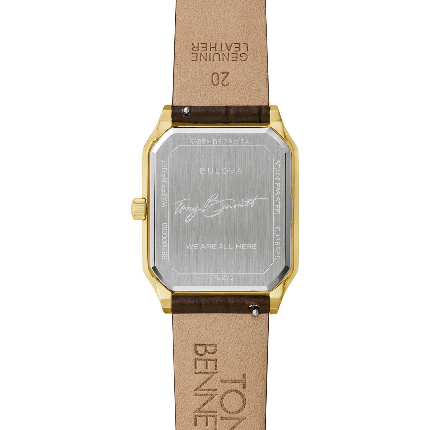 Bulova Tony Bennett “We Are All Here" Watch 97B235