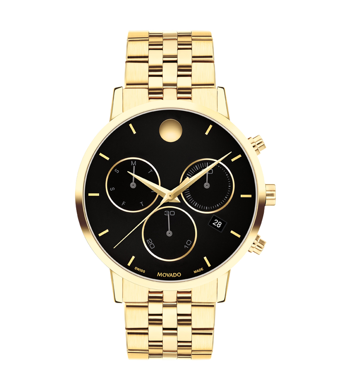 Movado Museum Classic Chronograph Watch 0607810