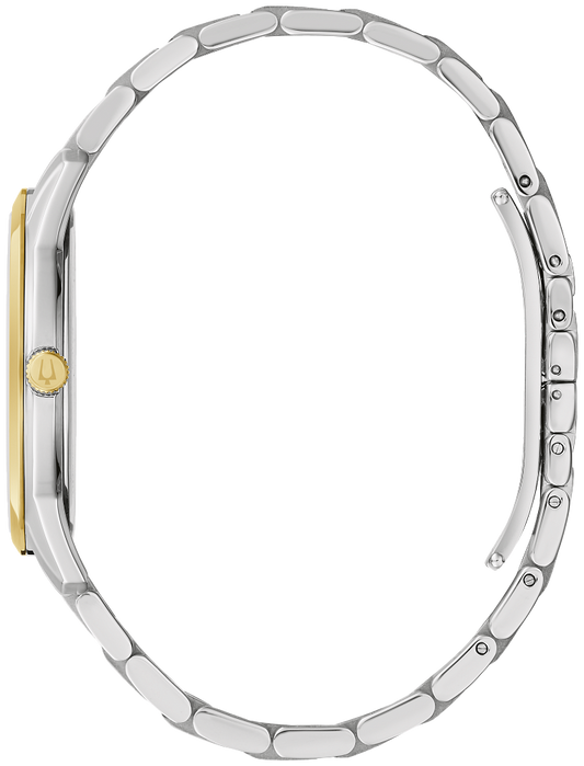 Bulova Sutton Two Tone Mens Watch 98B385