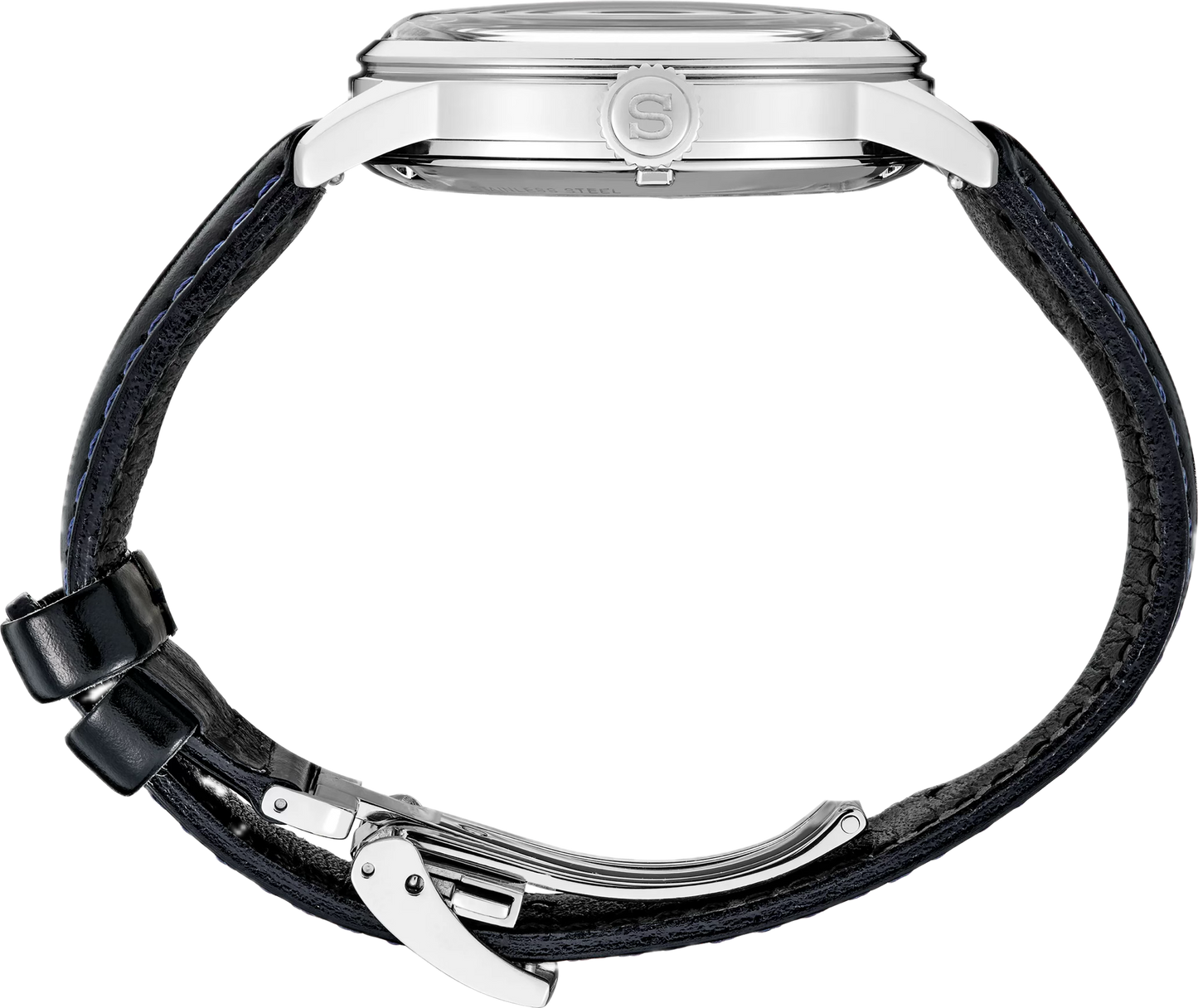 Seiko Presage Cocktail Time Automatic GMT Silver Dial Mens Watch SSK049