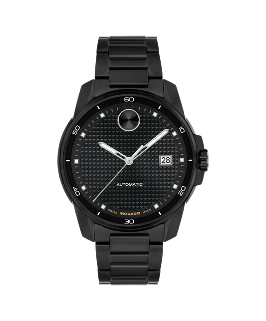 Movado Bold Verso Automatic Black Dial Watch 3600966