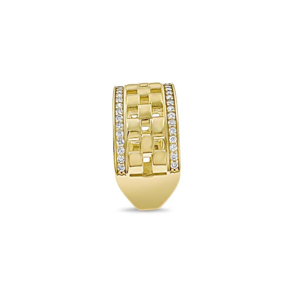 14k Gold Stackable Ring Women Band Size 7