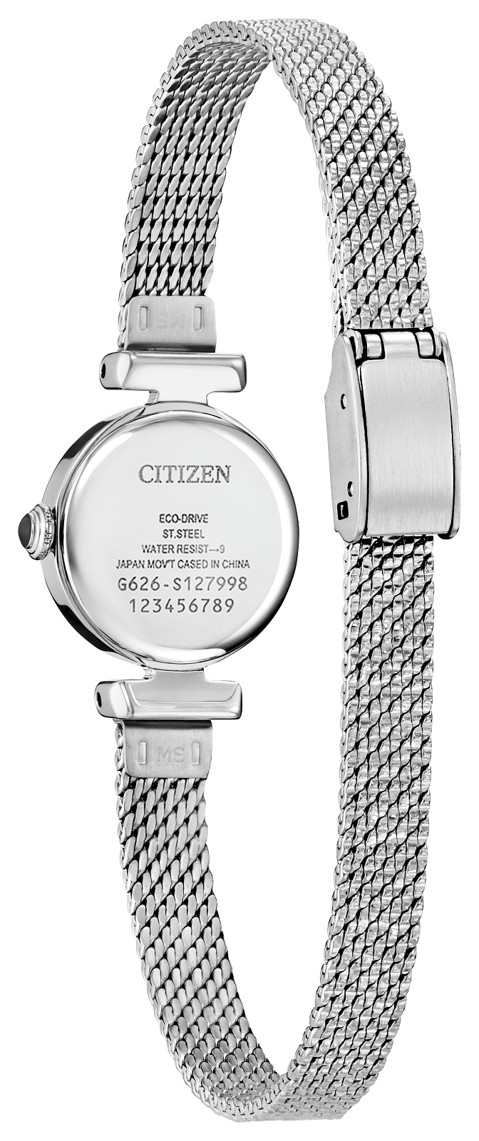 Citizen Fio Eco-Drive Light Blue Dial Womens Watch EG7081-51L