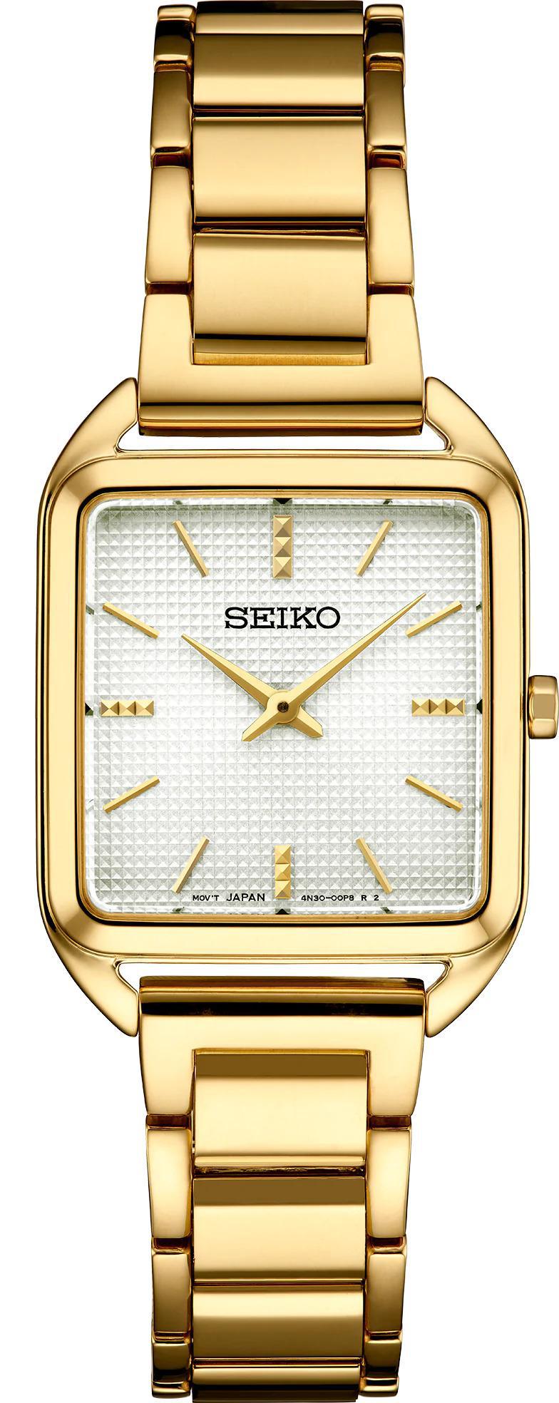 Seiko Essentials Gold Tone Ladies Watch SWR078