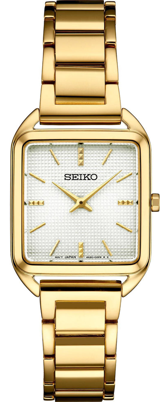 Seiko Essentials Gold Tone Ladies Watch SWR078