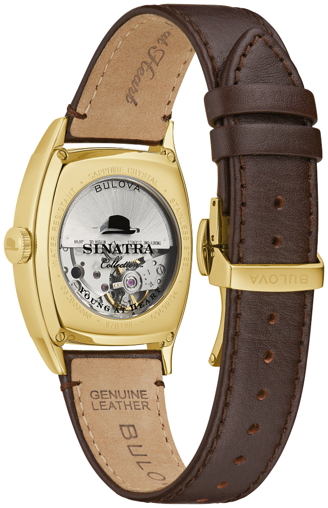 Bulova Frank Sinatra Young at Heart Men Automatic Watch 97B198