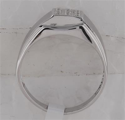 Latest Real Diamond Band Ring Online for Men in Silver – Radiant Bay