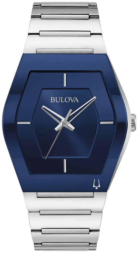 Bulova Gemini Blue Dial Men Watch 96A258