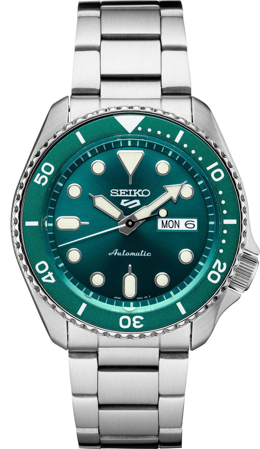 Seiko 5 Sport Automatic Green Dial Watch SRPD61