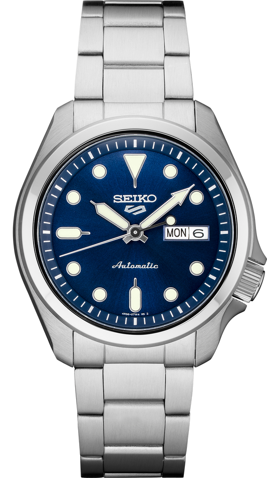 SEIKO 5 Sports Men's Watch Blue Dial SRPE53