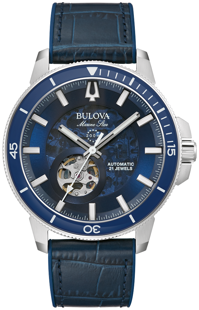 Bulova Marine Star Automatic Men Watch 96A291