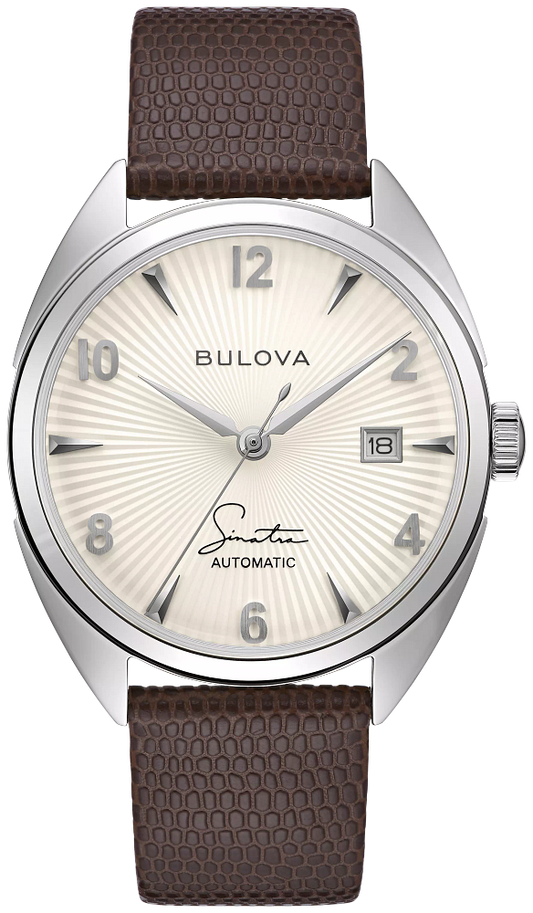 Bulova Frank Sinatra Fly Me to the Moon Automatic Men Watch 96B347