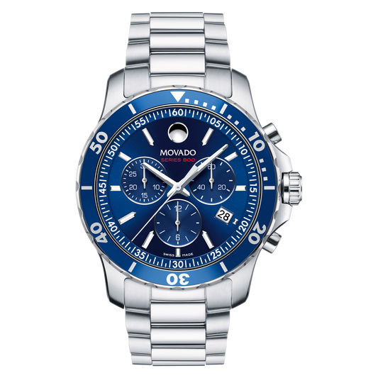 Movado Men's Watch Series 800 Blue Dial 2600141