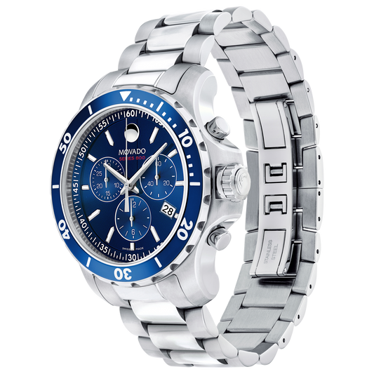 Movado Men's Watch Series 800 Blue Dial 2600141