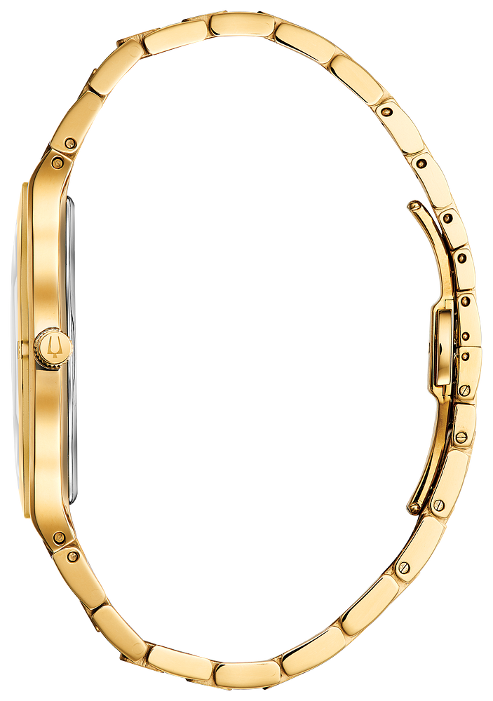 Bulova Futuro Millenia Gold Tone Mens Watch 97E100
