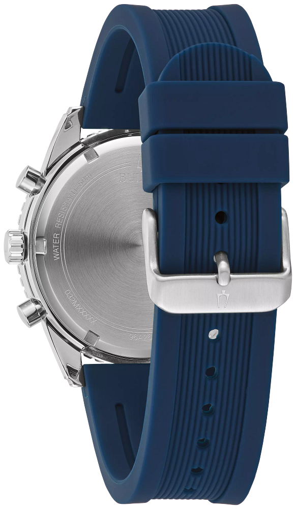 Bulova men's 2025 blue dial watch