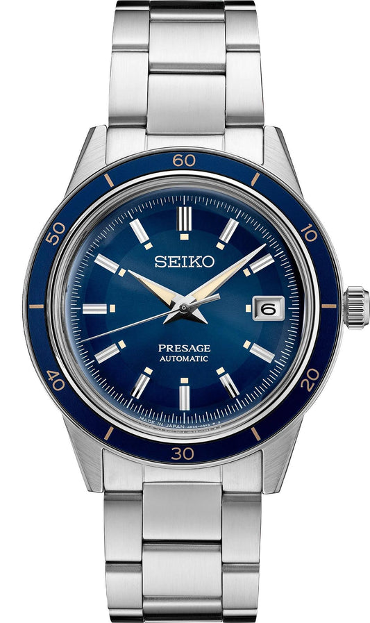 Seiko Presage Automatic Blue Dial Mens Watch SRPG05