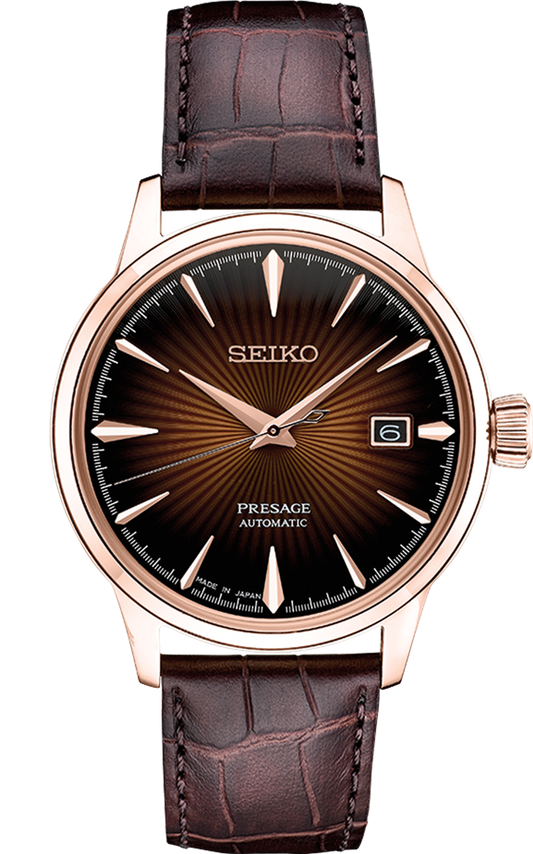 Seiko Presage Men's Watch Brown Dial SRPB46