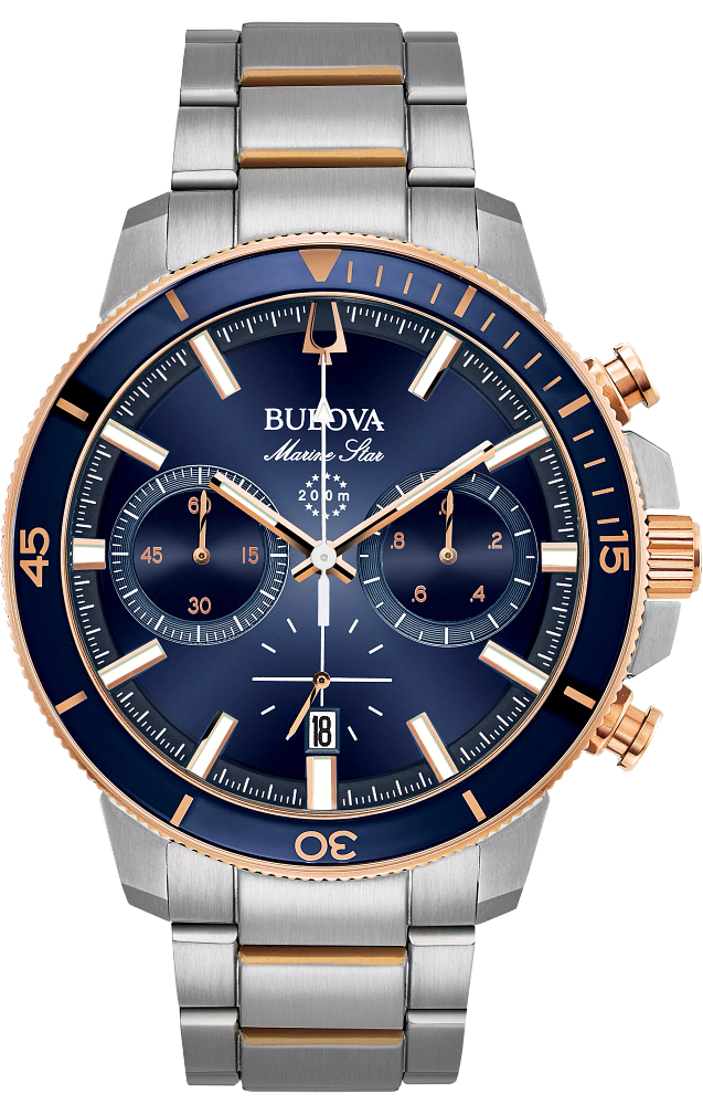 Bulova Marine Star Chronograph Men Watch 98B301
