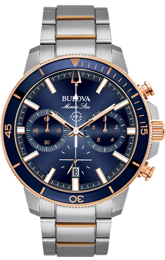 Bulova Marine Star Chronograph Men Watch 98B301