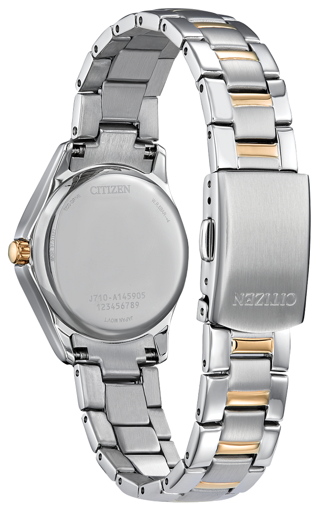 CITIZEN Eco-Drive Ladies Crystal Watch FE1146-71A