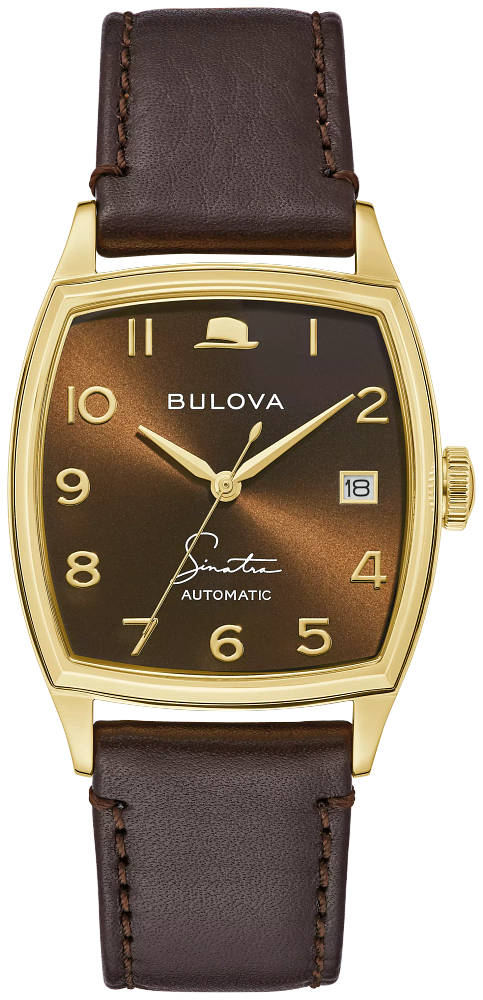 Bulova Frank Sinatra Young at Heart Men Automatic Watch 97B198