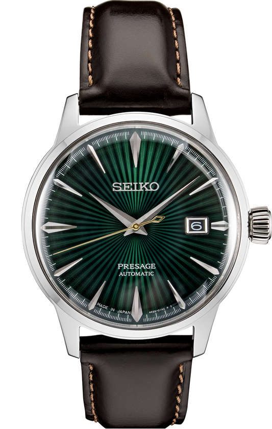 Seiko Presage Men's Automatic Watch Green Dial SRPD37